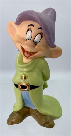 “Gleeful Grin” Walt Disney Classics Collection Dopey Dwarf Statue, in Box