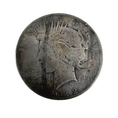 1922 Silver Peace Dollar