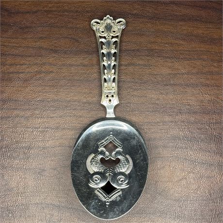 Vintage Norwegian 830 Silver Server - Circa 1940s