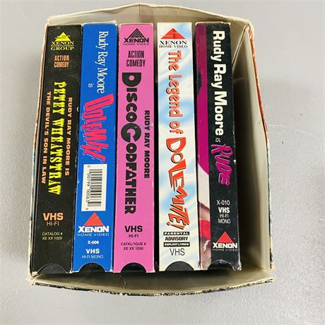 Dolemite VHS Lot