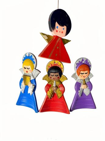 Vtg Angel Ornaments - 4
