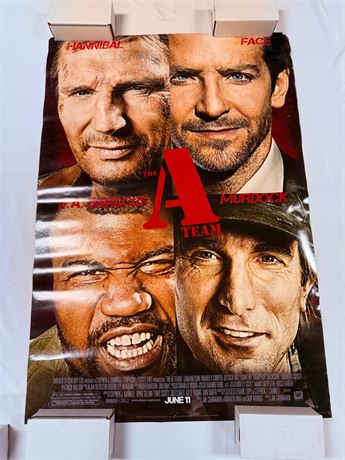 The A Team Original DS 27x40” Movie Poster