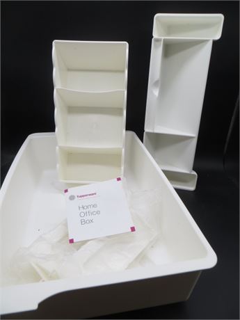NEW VINTAGE TUPPERWARE HOME OFFICE BOX