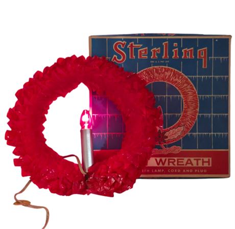 VTG Sterling Vinyl Wreath