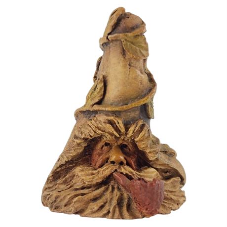 Vintage 80s Stephen Herrero "Ivy" Folk Art Wizard Figurine