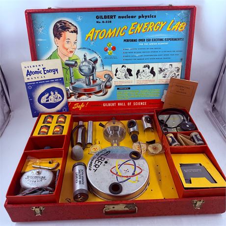 Gilbert Atomic Energy Lab Nuclear Playset