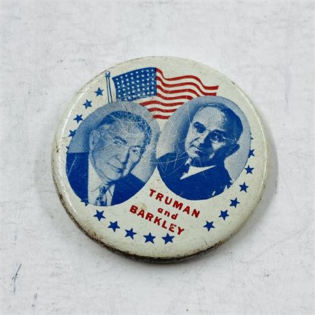 Harry Truman for President Button