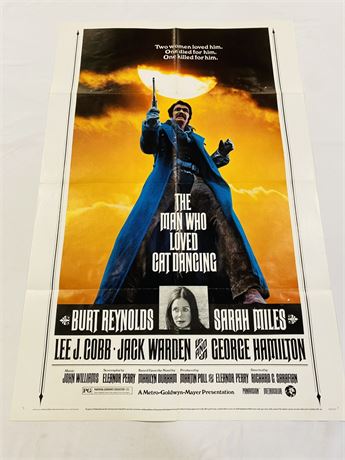 The Man Who Loved Cat Dancing Original 27x41 Movie Poster
