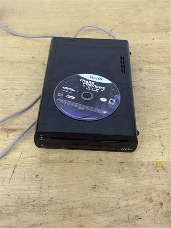 Nintendo Wii U Console - with Transformers Prime