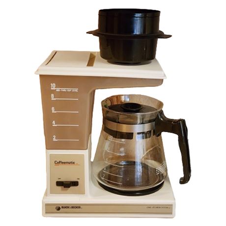 Vintage Black & Decker Coffeematic Coffee Maker
