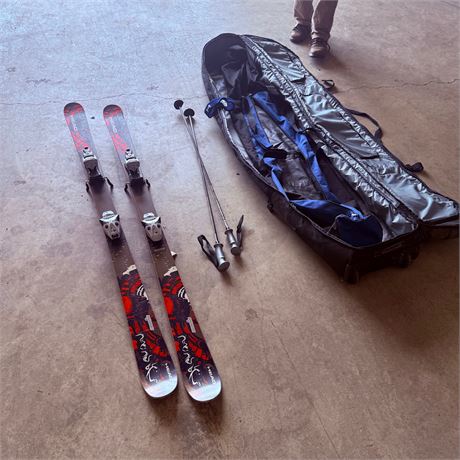 Skis + Travel Bags
