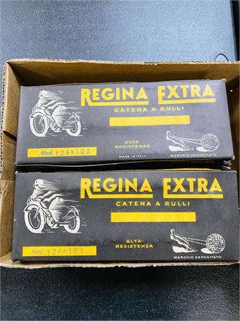 6 NOS Regina 126x106 Roller Chains