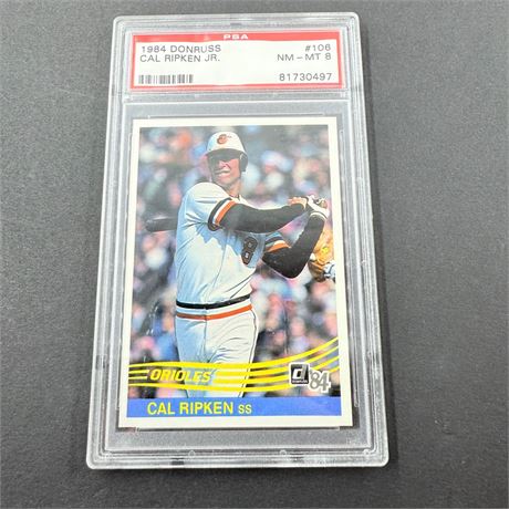 PSA 8 - 1984 Donruss Cal Ripken Jr