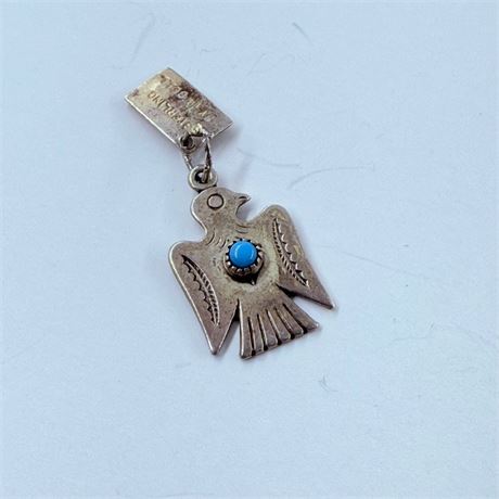 1.7g Navajo Sterling Pendant / Charm