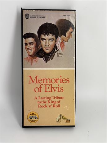 Memories Of Elvis 8 Tracks