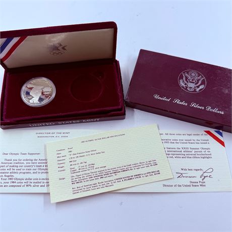 1983 Silver Proof Dollar