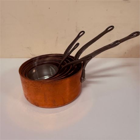 HIGH END 6pc Copper Cookware Set