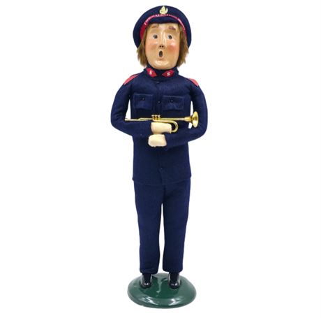 Byers' Signed, 1993, Salvation Army Trumpet Player "The Carolers"