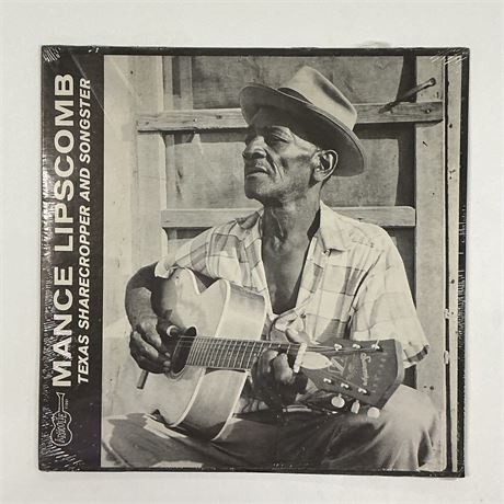 Mance Lipscomb Texas Sharecropper and Songster Sealed Vinyl Record