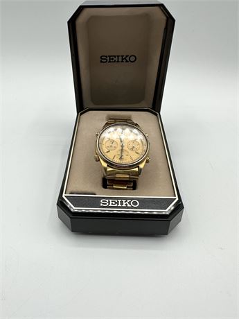 Men’s Vintage Seiko Chronograph
