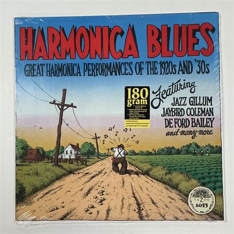 Harmonica Blues Sealed Vinyl Record