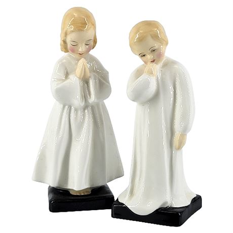 Royal Doulton "Bedtime" and "Darling" Figurines