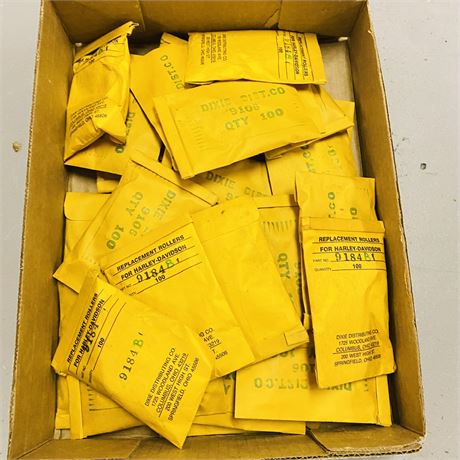 Thousands of NOS Harley Davidson Bearings - Assorted