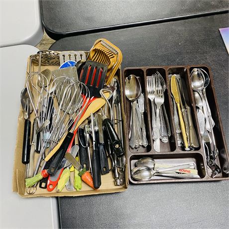 Silverware Drawer Contents