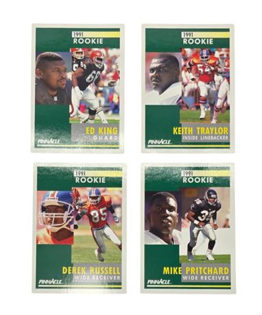 1991 Pinnacle Rookie Football Cards
