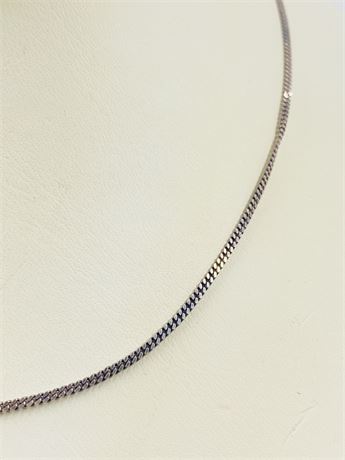 5.88g Sterling Necklace 30”