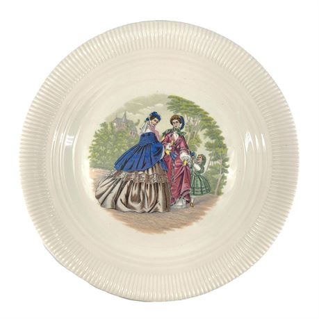 Vintage Salem China Company Decorative Plate