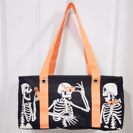 Thirty-One "Funny Bones" Halloween Medium Utility Tote