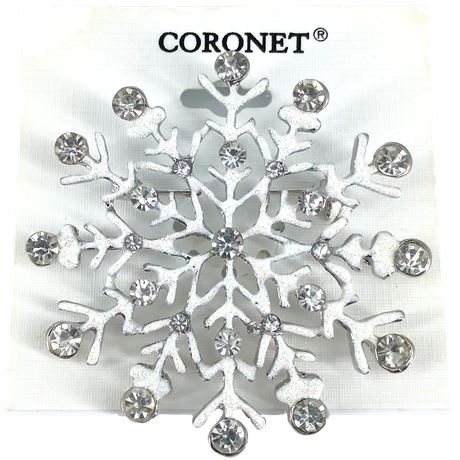 Coronet Snowflake Pin