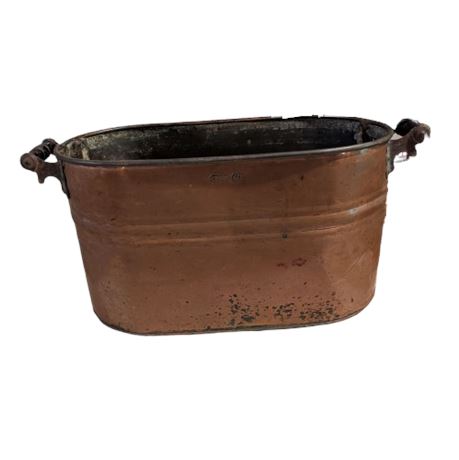 Vintage 'Cream City' Copper Tub