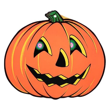 Vintage BEISTLE Halloween Paper Jack-o-Lantern Decor