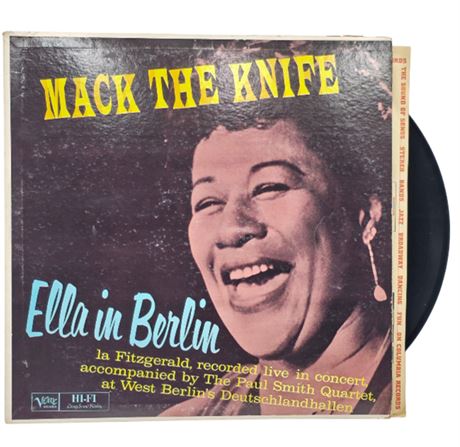 1960 Ella Fitzgerald "Ella in Berlin - Mack the Knife"