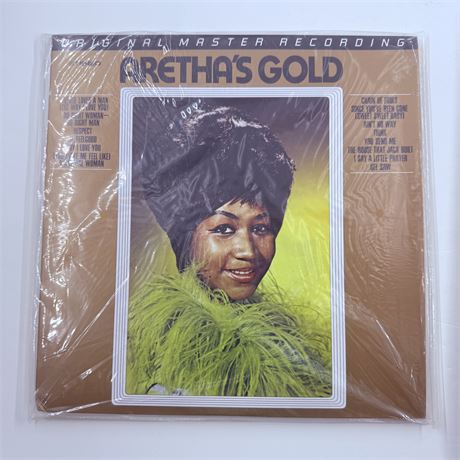 Sealed Aretha Franklin Gold Mobile Fidelity Vinyl Record