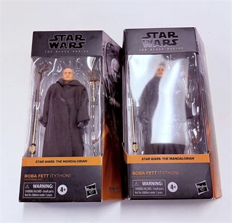 2 Boba Fett Figurines