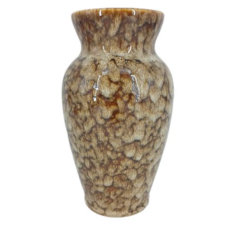 Burton & Brown Speckled Drip Glaze Vase