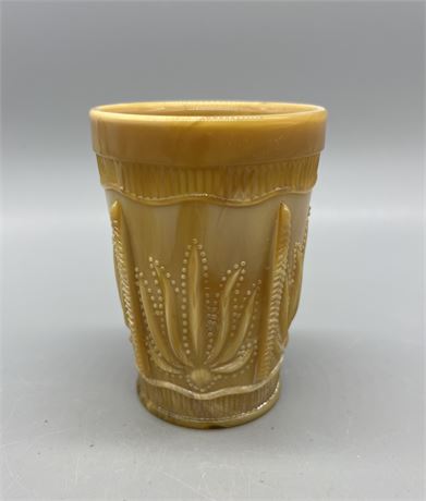 Fenton Chocolate Cactus Pattern Tumbler