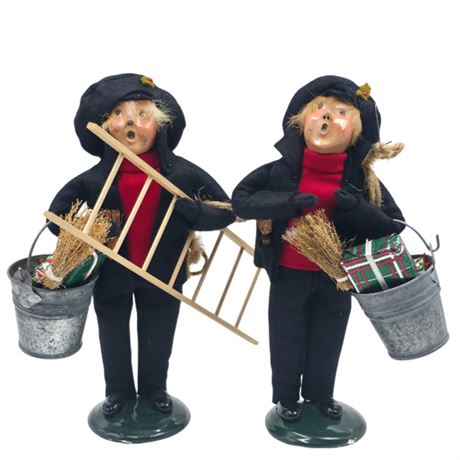 Lot of 2 Byers' Signed 1994 "The Carolers"