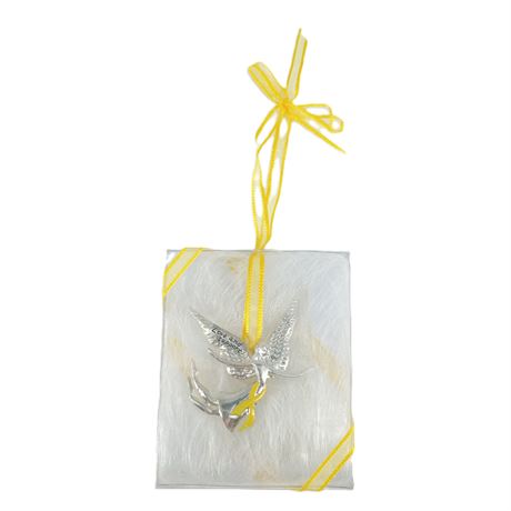 Serenity "Love & Support" Angel Ornament & Pin
