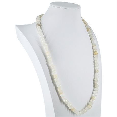 Natural Onyx Gemstone Beaded Necklace