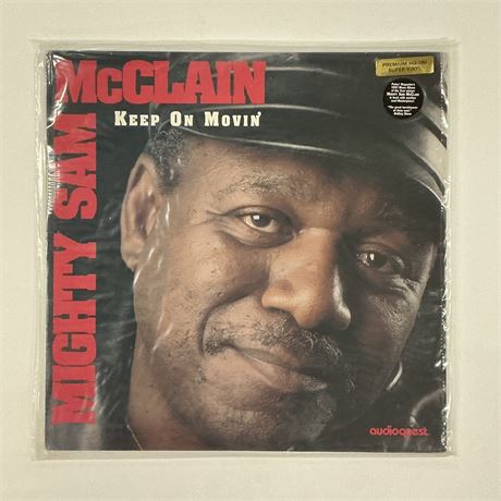 Mighty Sam McClain Keep On Movin Sealed Vinyl Record