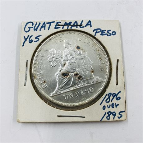 AU/MS 1896/5 Guatemala Peso