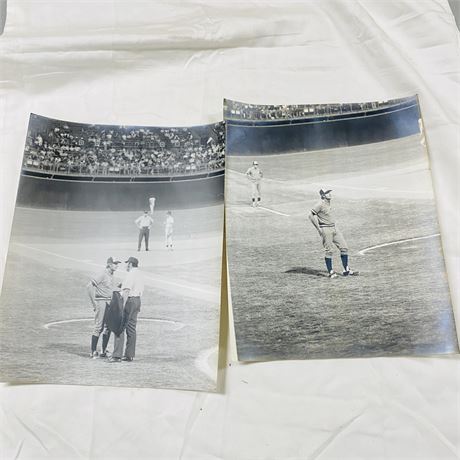 Vintage Sports Photos on Kodak Paper