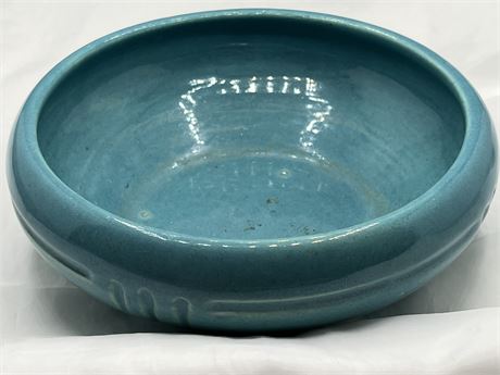 Mcm turquoise pottery planter