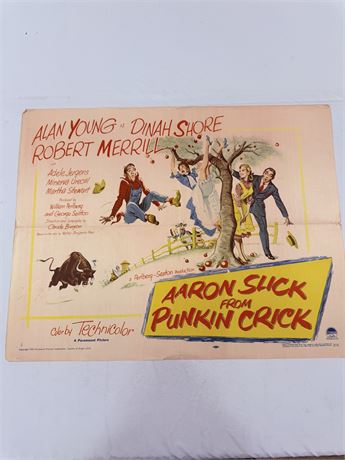 Aaron Slick from Punkin Crick Original 22x28” Movie Poster