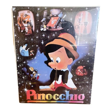 1986 Walt Disney "Pinocchio" Poster