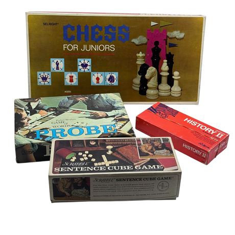 Scrabble Sentence Cube, Probe and More